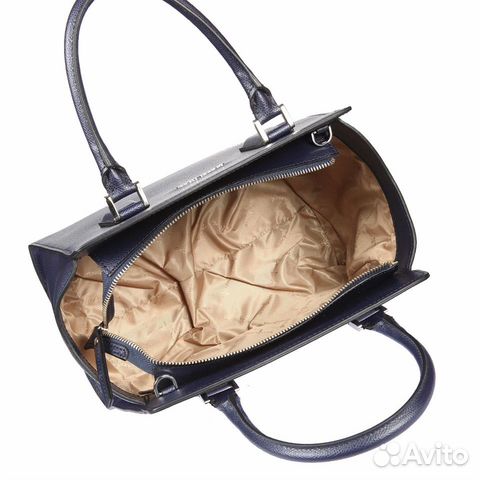 Кожаная сумка Gianni Conti 2153202 blue