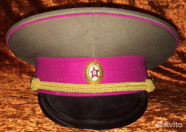 Фуражки генерала технических войск СССР