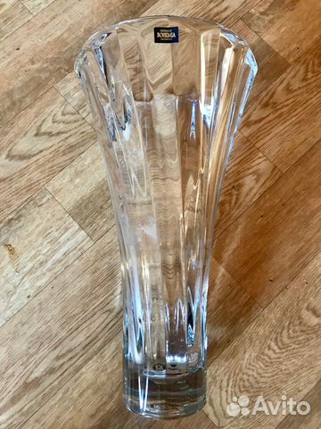 Ваза Богемский хрусталь Богемское стекло