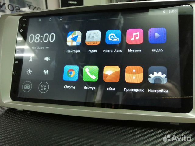 Магнитола на Toyota Camry v40 на Android 8.1