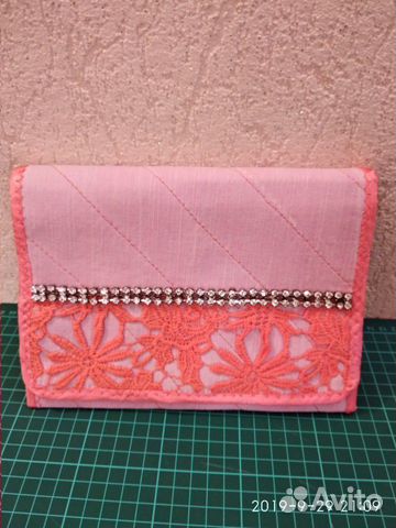 Джинсовая косметичка