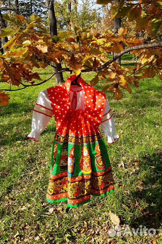 Костюм матрешки или русский народный,нов,р.92-122 Костюм матрешки или русский народный,нов,р.92-122