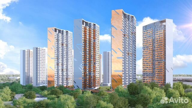 3-к квартира, 79.4 м², 10/22 эт.