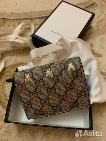 Кошелёк Gucci Supreme оригинал Кошелёк Gucci Supreme оригинал