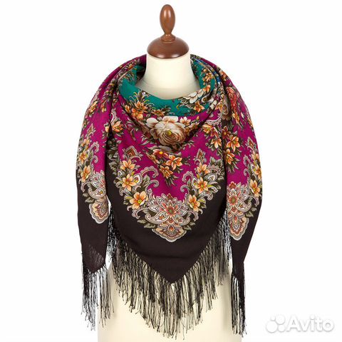 Платок шаль павловопосадский