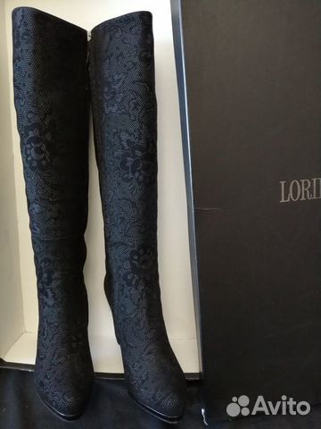 Итальянские сапоги loriblu зима, б/у 1 раз