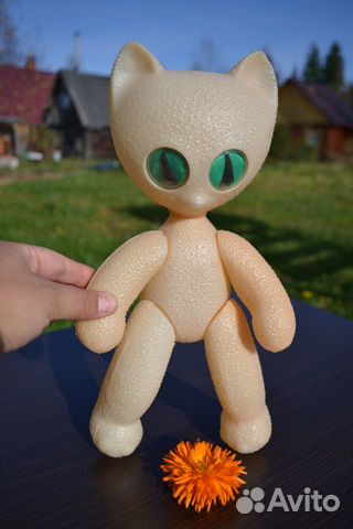 Игрушка СССР.Лисёнок.Котёнок.Советская Игрушка СССР.Лисёнок.Котёнок.Советская