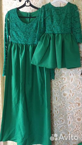 Платье мама и дочка