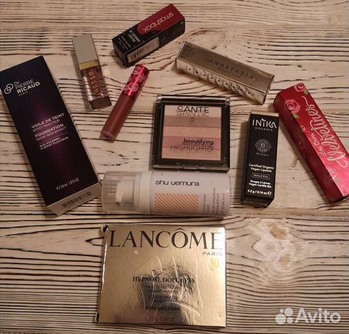 Косметика пакетом Lancome,Shu Uemura,Lime Crime