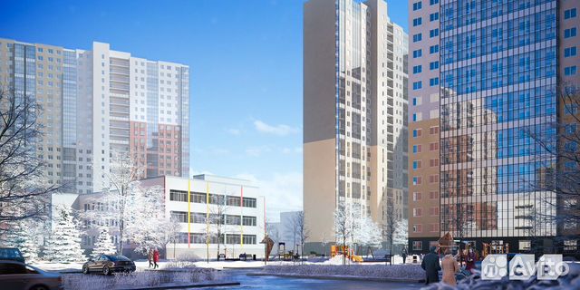 1-к квартира, 30.6 м², 8/25 эт. 1-к квартира, 30.6 м², 8/25 эт.
