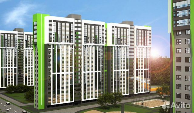 1-к квартира, 36.2 м², 1/25 эт.