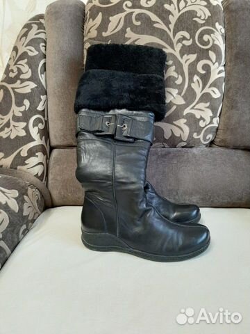 Сапоги зимние нат. кожа и мех р.38