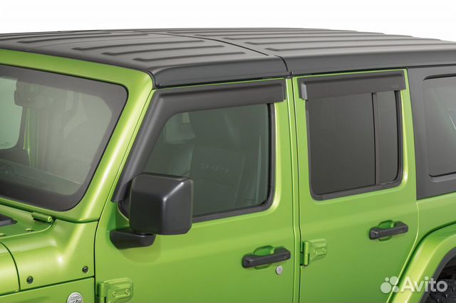 Дефлектор дефлекторы на окна Jeep Wrangler JL