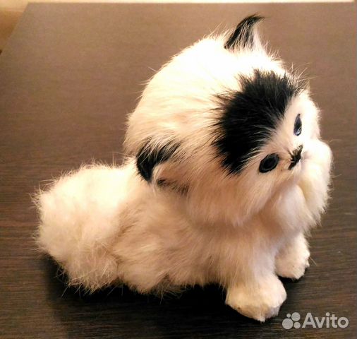 Игрушки из натурального меха и глины СССР Игрушки из натурального меха и глины СССР