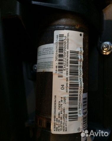 Подушка безопасности в торпедо Mercedes w219 CLS