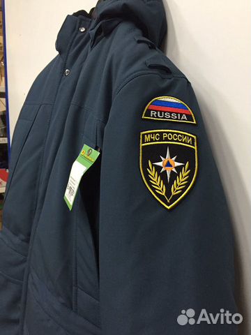 Куртка Мчс зимняя удлинённая, ткань полиэфир Куртка Мчс зимняя удлинённая, ткань полиэфир