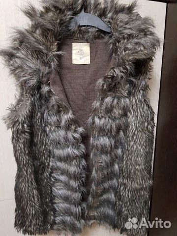 Жилет меховой Zara