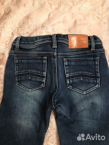 Джинсы утеплённые armani