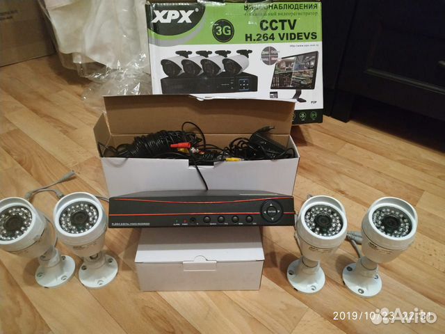 Комплект видеонаблюдения