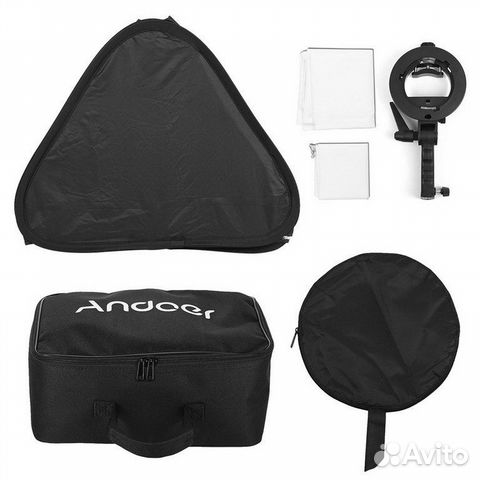 Andoer Многофункциональный софтбокс 80 * 80 см