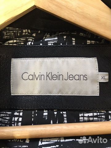 Кожаная куртка Calvin Klein