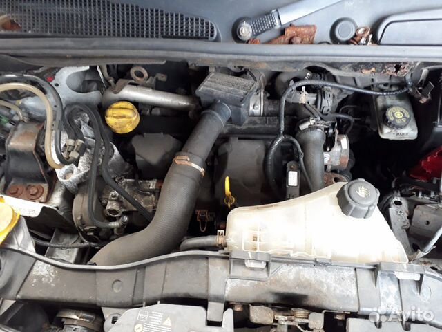 Двигатель дизель рено кангу 1.5 DCi K9K 800