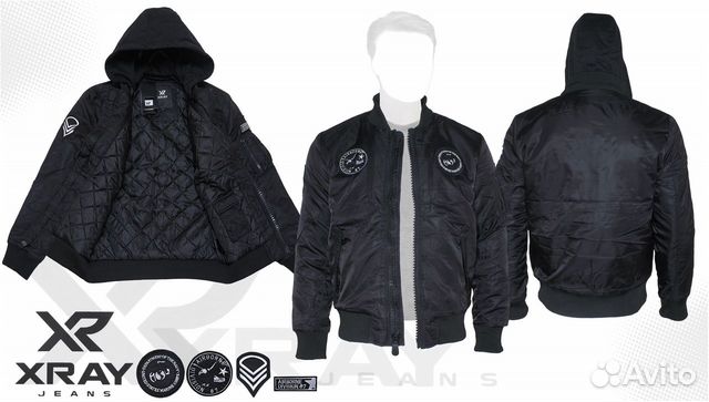 Куртка утепленная MA-1 Hooded Airborne