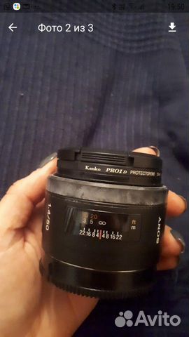 Объектив sony 50mm 1.4 Объектив sony 50mm 1.4