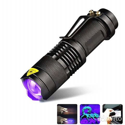 Ультрафиолетовый UV фонарик 395nm Ультрафиолетовый UV фонарик 395nm