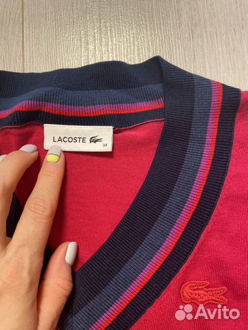 Джемпер Lacoste новый