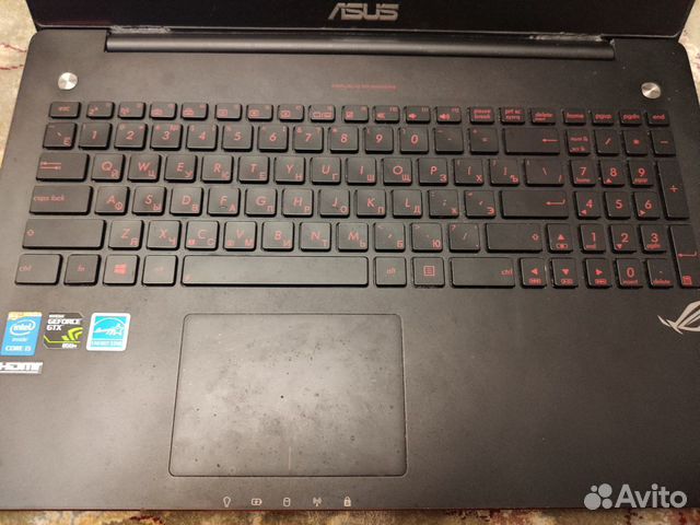 Ноутбук asus rog g550jk