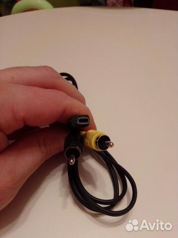 Переходник Canon (mini USB-RCA)