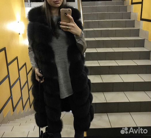 Жилет из песца Жилет из песца