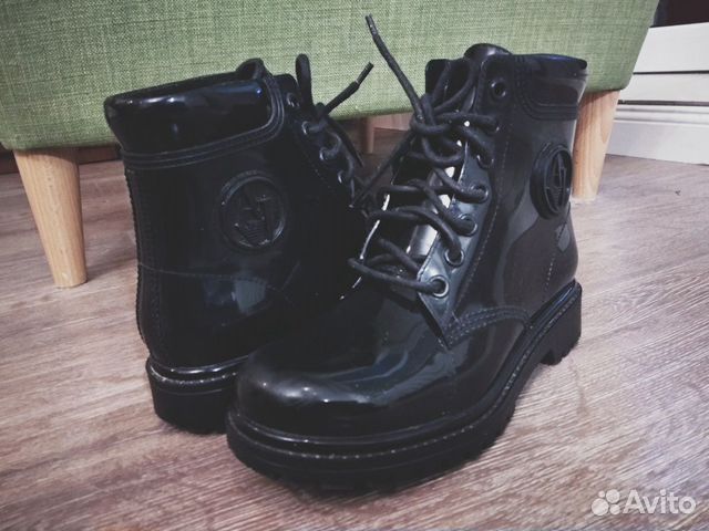 Сапоги резиновые Armani Jeans