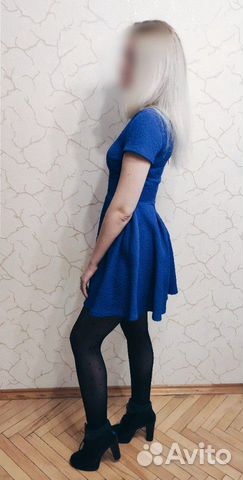 Короткое платье с юбкой-солнцем из Love Republic Короткое платье с юбкой-солнцем из Love Republic
