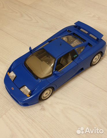 Bugatti EB110 от Bburago (Made in Italy)