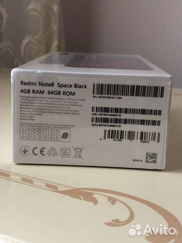 Xiaomi redmi note 8/64 гб