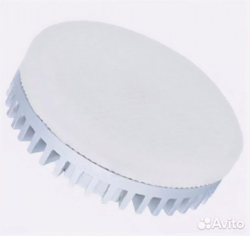 Лампа светодиодная 10W GX53 LED 6000K 75*27мм