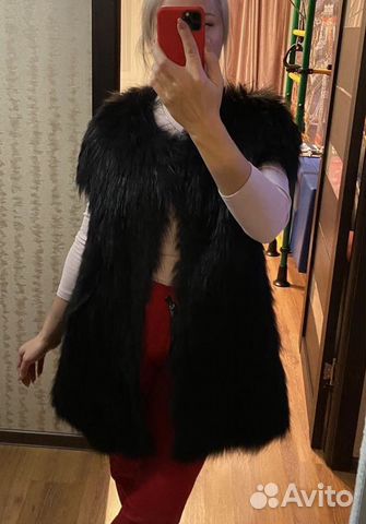 Меховой жилет