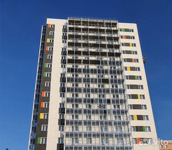 2-к квартира, 42.2 м², 16/18 эт.