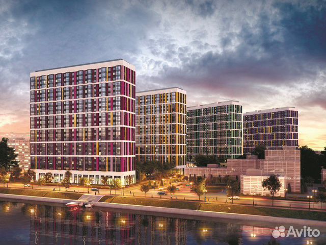 1-к квартира, 43.6 м², 5/22 эт.