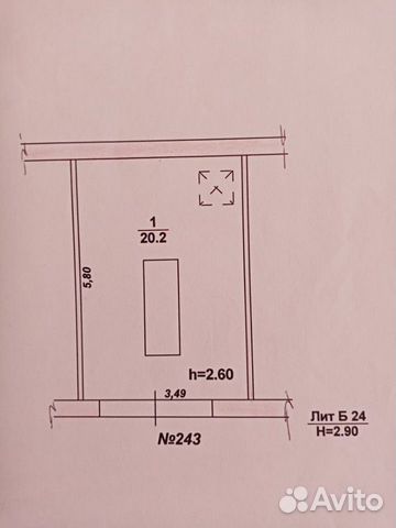 Гараж, 20 м² Гараж, 20 м²