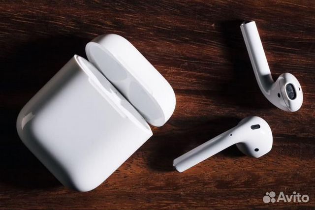 Airpods 2 + чехол в подарок Airpods 2 + чехол в подарок