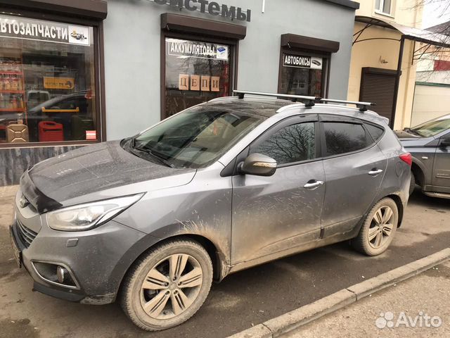 Багажник на крышу Hyundai ix35 + установка