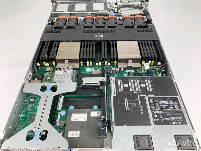 Сервер dell R620 8SFF 2x E5-2643 128GB