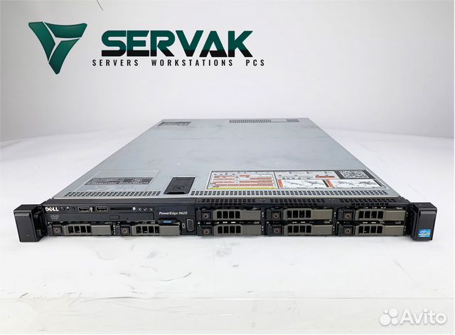 Сервер dell R620 8SFF 2x E5-2697v2 16GB