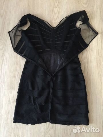 Черное коктейльное платье Черное коктейльное платье