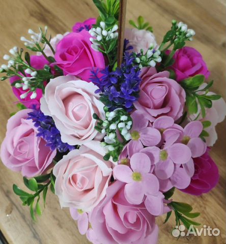 Мыльные букеты, розы из мыла Мыльные букеты, розы из мыла