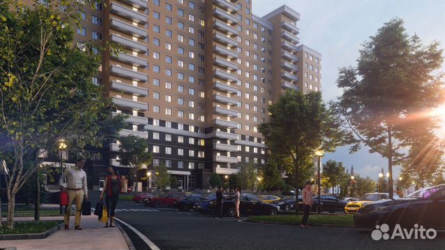 2-к квартира, 68.7 м², 3/25 эт.