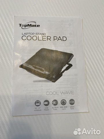 Подставка Cooler Pad под ноутбук Top Mate